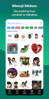Bitmoji screenshot