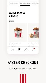KFC US - Ordering App screenshot