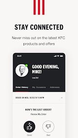 KFC US - Ordering App screenshot