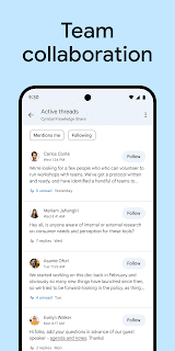 Google Chat screenshot
