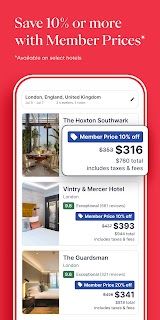 Hotels.com screenshot